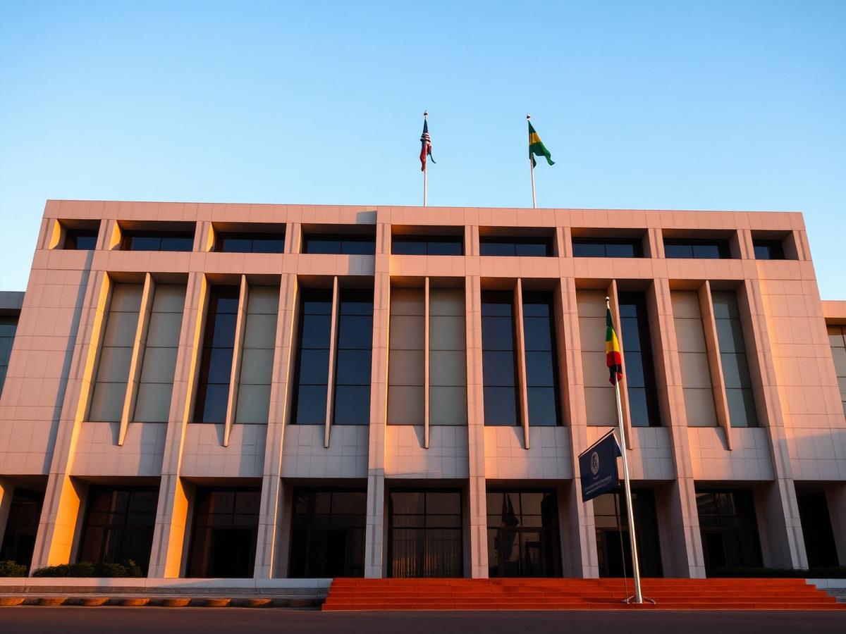 Bâtiment institutionnel de l'ARSP en République Démocratique du Congo
